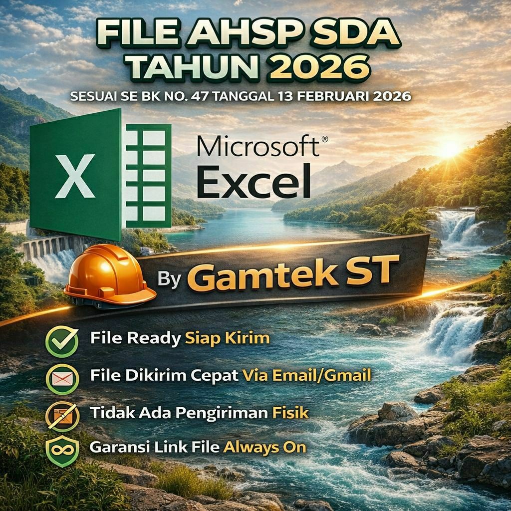 (EMAIL) FILE EXCEL AHSP SDA TAHUN 2026