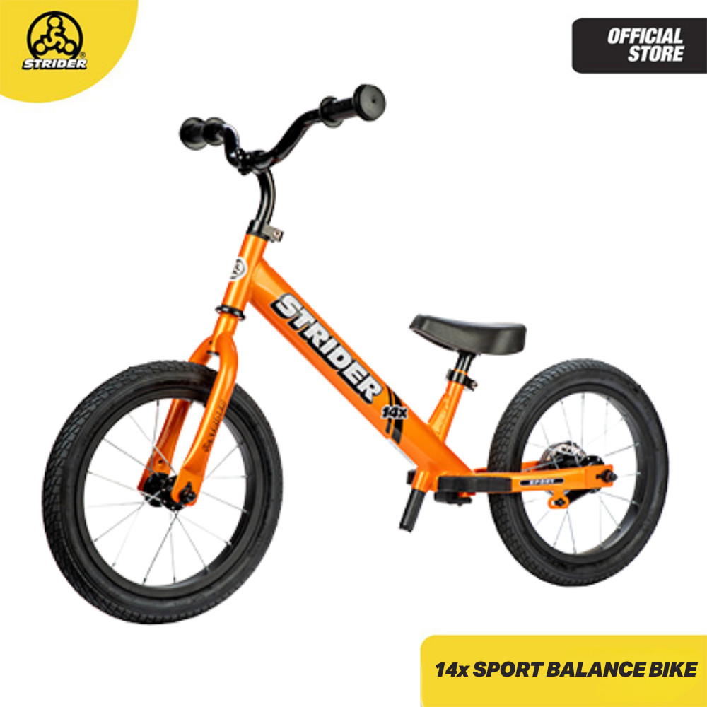 Strider 14x Sport Balance Bike - Sepeda Anak Dengan Pedal & Tanpa Pedal untuk 3-6 Tahun