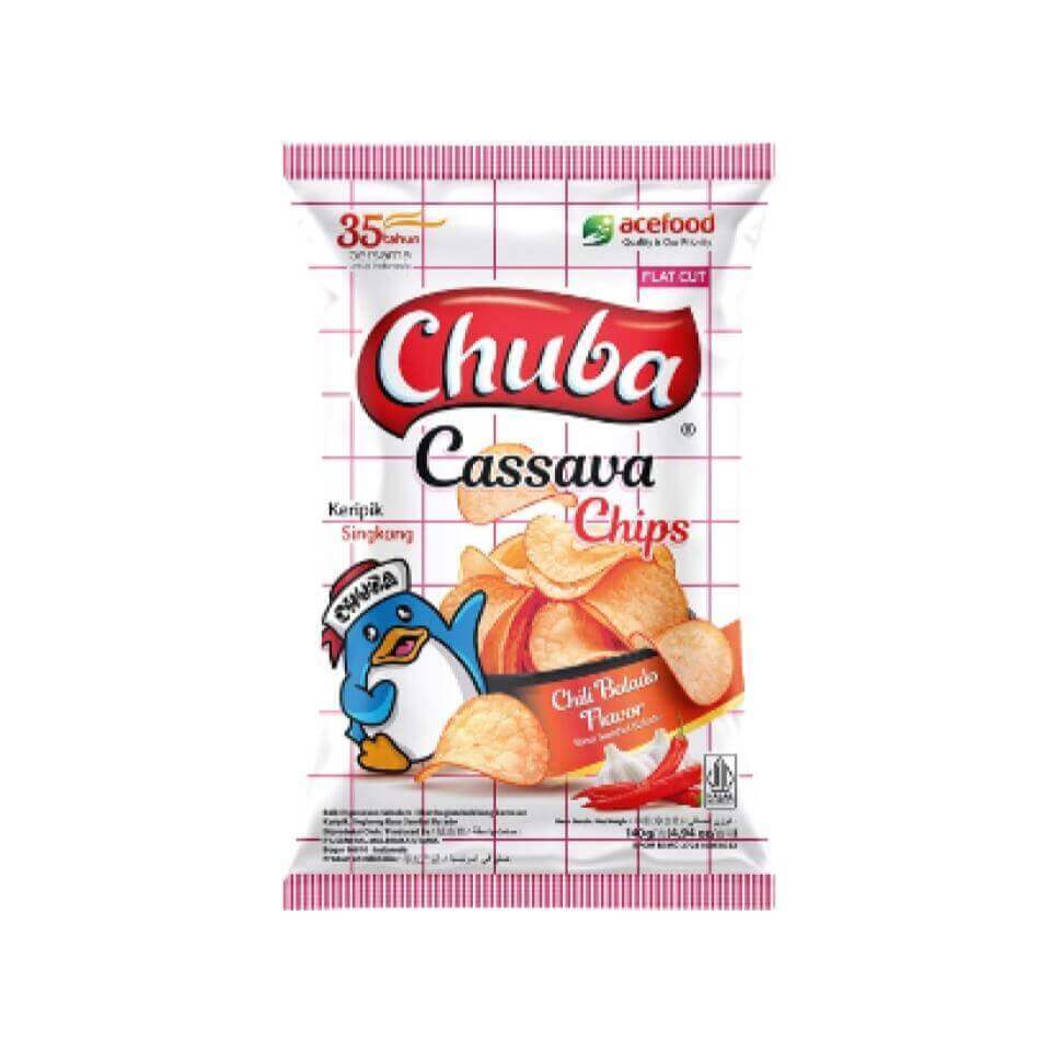 Chuba Cassava Chips 120 gr Balado