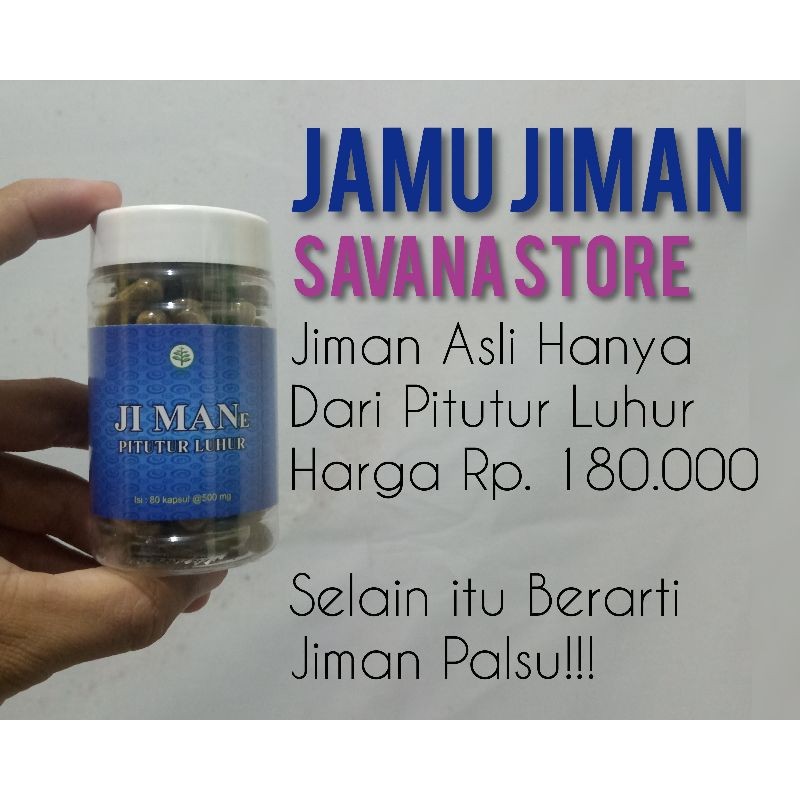 COD | JIMAN HABAT ALI HERBAL KAPSUL PITUTUR LUHUR