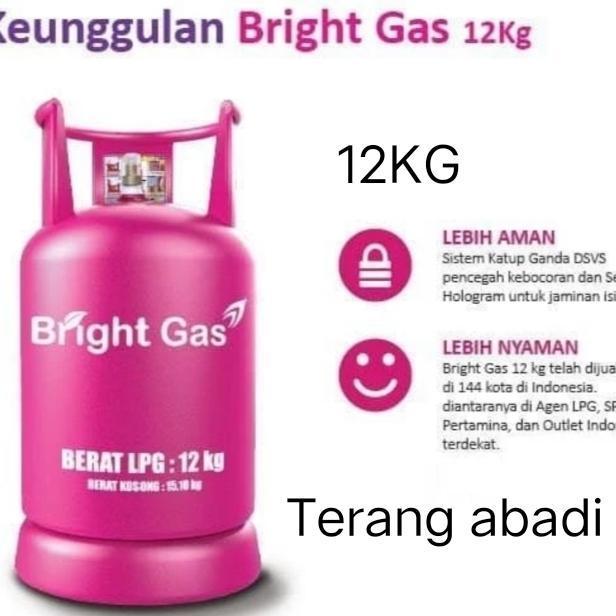 Tabung gas elpiji 12kg + isi