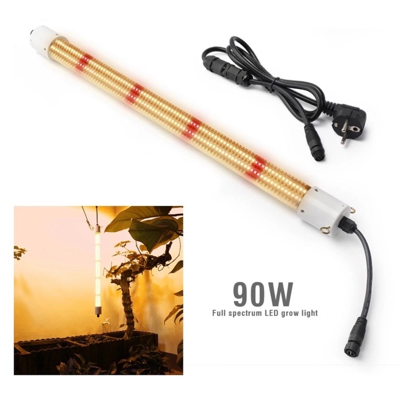 Lampu Tanaman Indoor UV Ultraviolet LED Grow Light Hidroponik Tahan Air Untuk Pertumbuhan Bunga