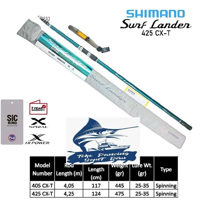 JORAN SHIMANO 23 SURF LANDER / Joran Teleskopik Terbaru / Joran Antena Terbaru / Joran Pasiran Terba