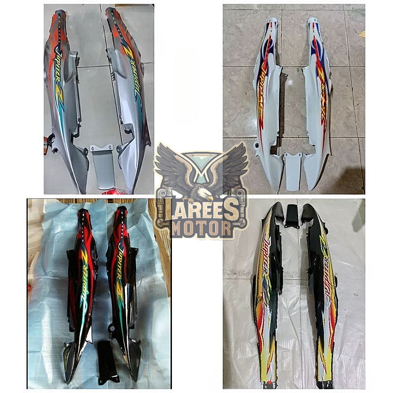 COVER BODY BELAKANG YAMAHA JUPITER Z CW 2004 KUNING BODY JUPITER Z LAMA OLD 2004
