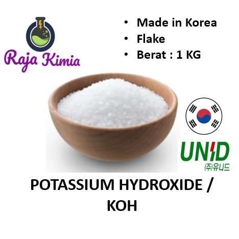 KOH/ Potassium Hydroxide / Kalium Hidroksida - 1 KG