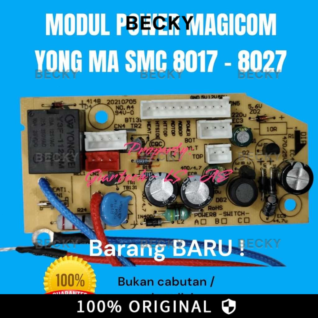BECKY MODUL REGULATOR MAGICOM YONG MA SMC 8017 8027 MAJIKOM MEJIKOM MAGIC COM YONG MA SMC8017 8027