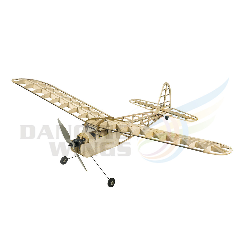 New Blasawood Laser Cut RC Airplane Old Timer Training Balsa Kit 1150mm Wingspan Cute Girl  Slow Fly