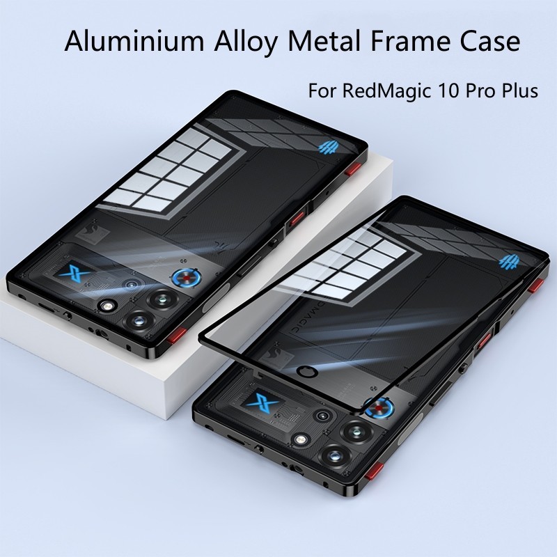 Untuk Red Magic 11 10 9 8 S Pro Plus Casing Bingkai Logam Campuran Aluminium Casing untuk Nubia RedM