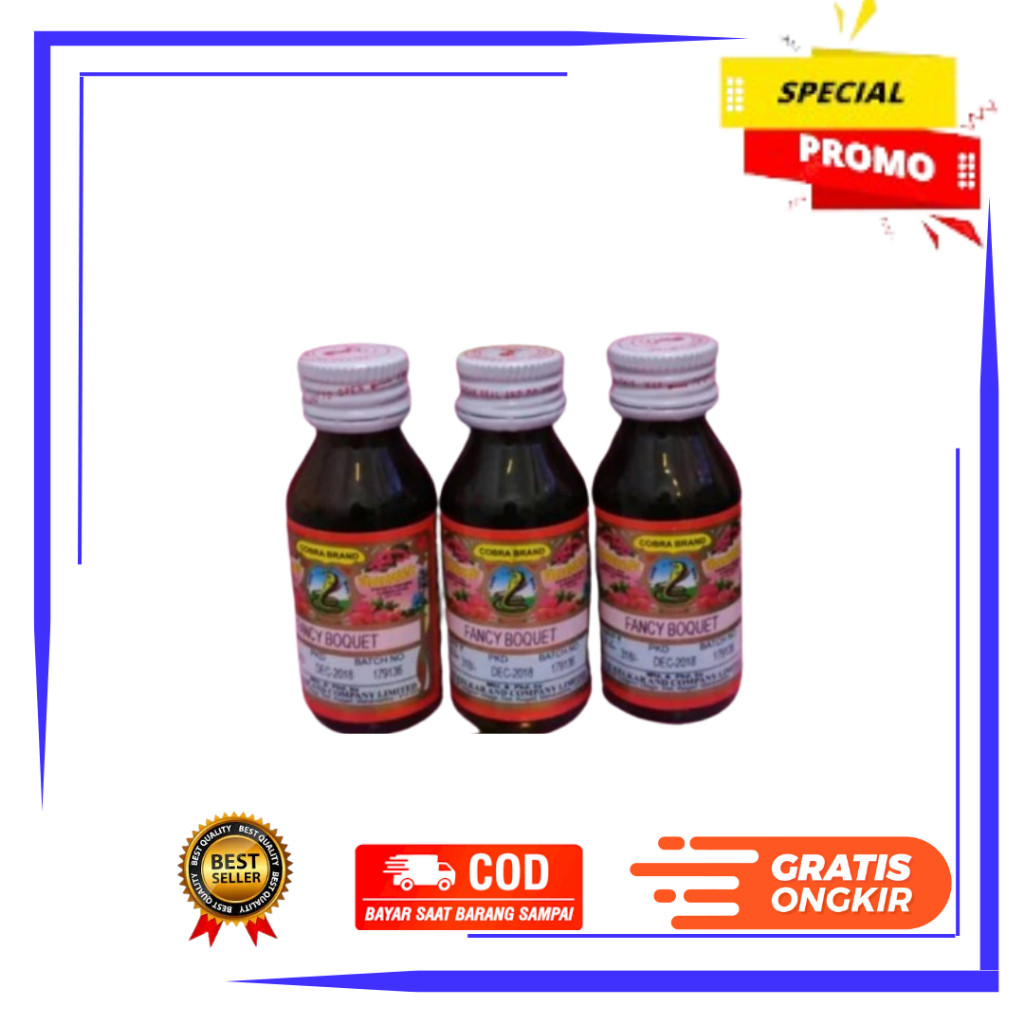[DISKON]Parfum Cobra ular fancy boquet boquet minyak wangi segel 25gram | Parfum Fancy Bouqet Cobara