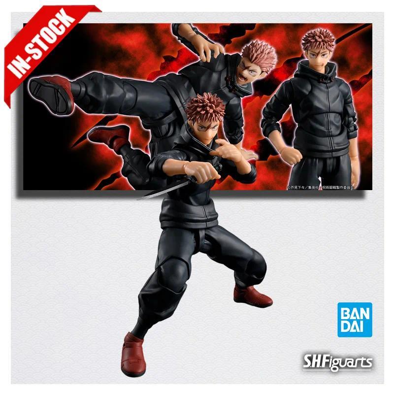 Original Model Bandai SHF Jujutsu Kaisen Yuji Itadori Sukuna's Vessel Action Figure Anime Toys Gifts