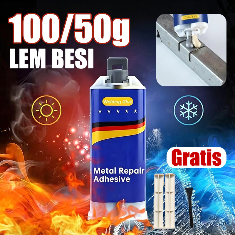 Lem Ab Besi Super Kuat Tahan Panas Kafuter Lem Perekat Lem Ab Epoxy Penambal Besi Lem Tangki Bensin 