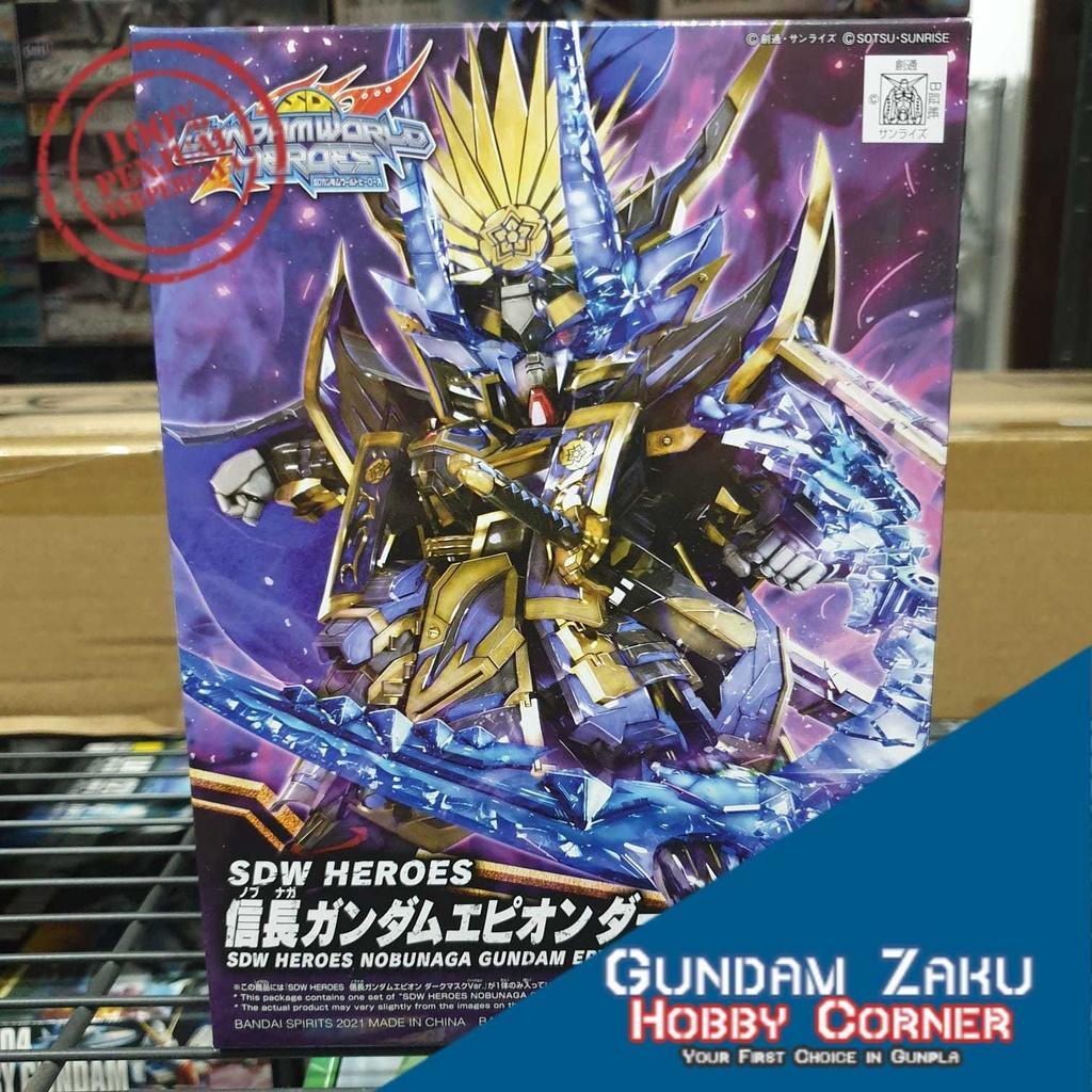 SDW HEROES 11 NOBUNAGA GUNDAM EPYON DARK MASK VER BANDAI