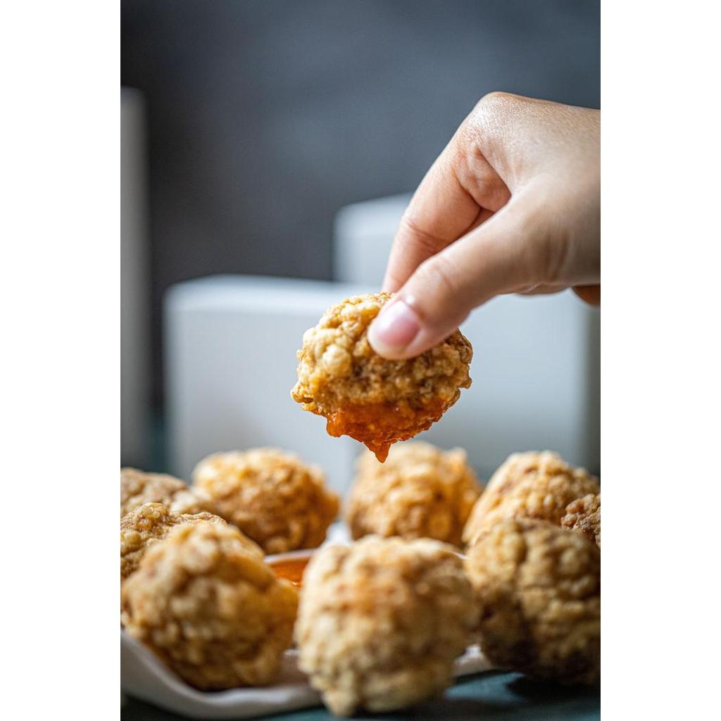 Bakwan Goreng Babi Udang NyukNyan (Ready to Eat) - 10pcs