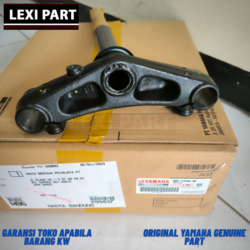 Segitiga stang bawah Yamaha All New Aerox BBP-F3340-00 ORI YGP