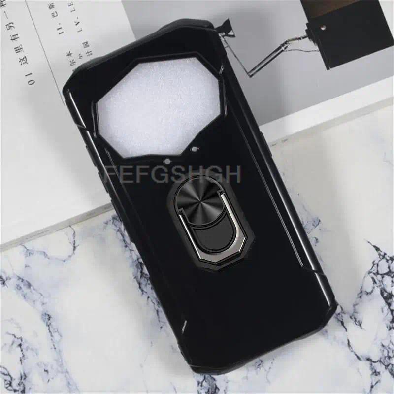 For Doogee S99 6.3" 2022 DoogeeS99 Back Finger Ring Soft TPU Silicone Case For Doogee S99 Bracket Ph