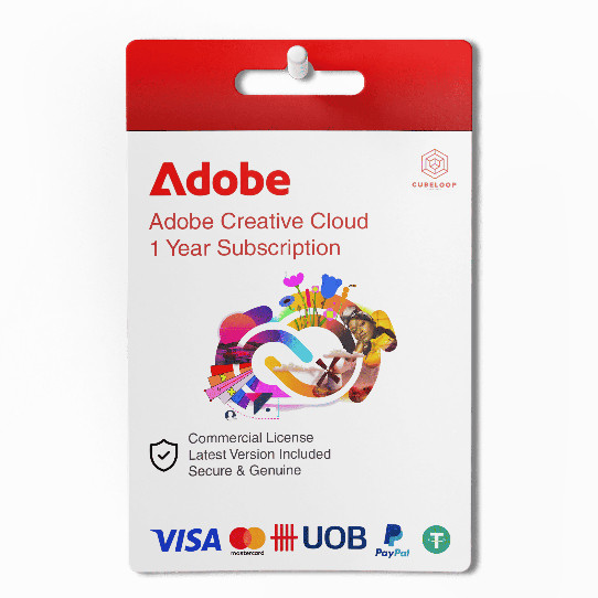 Adobe Creative Cloud Subscription 1 Tahun Lisensi Resmi