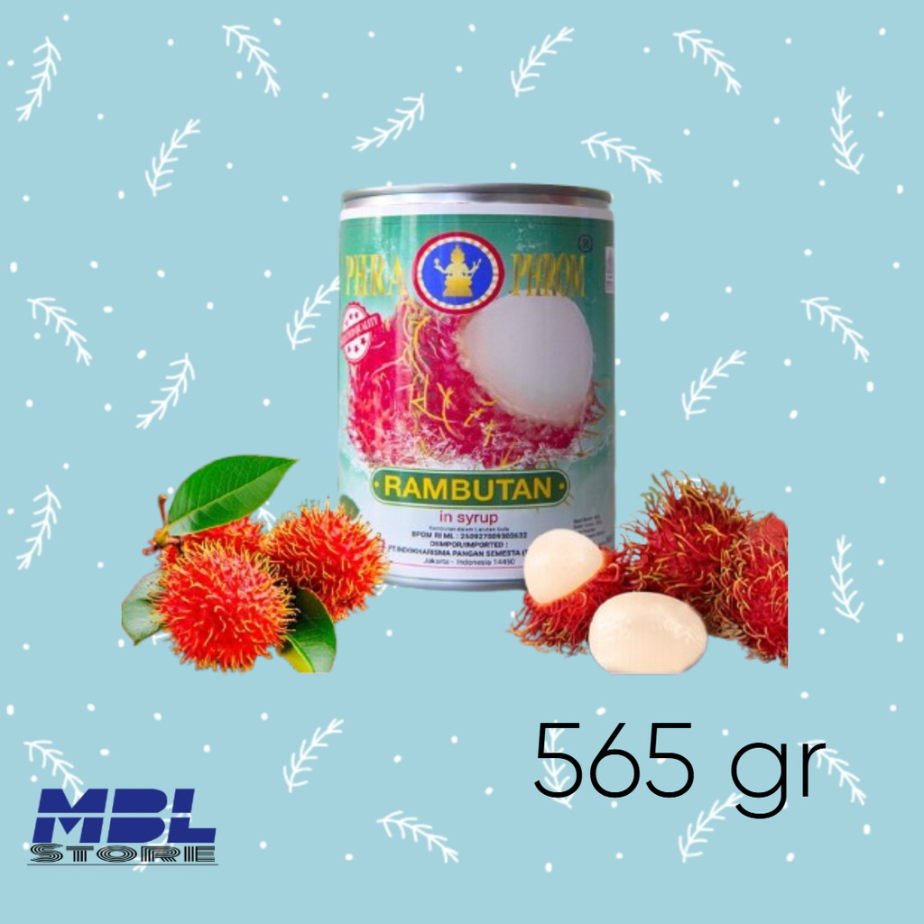 Rambutan in syrup phra phrom 565 gr