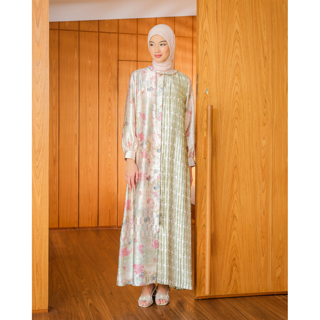 Muda Official | Signature | Printing Dress | Gamis | Dillenia