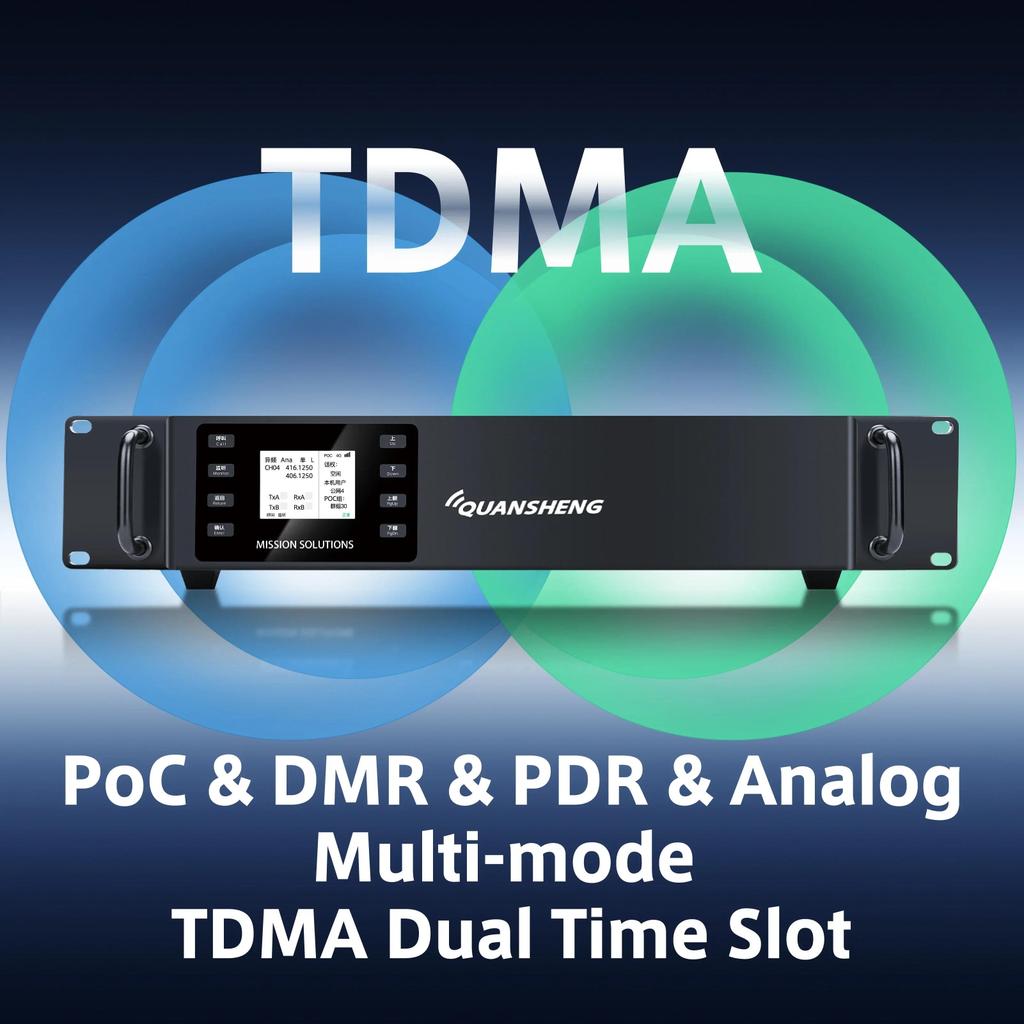 Quansheng MDR8900 25W VHF UHF PoC DMR Analog Adhoc Network Repeater Three Versions Selectable WiFi G