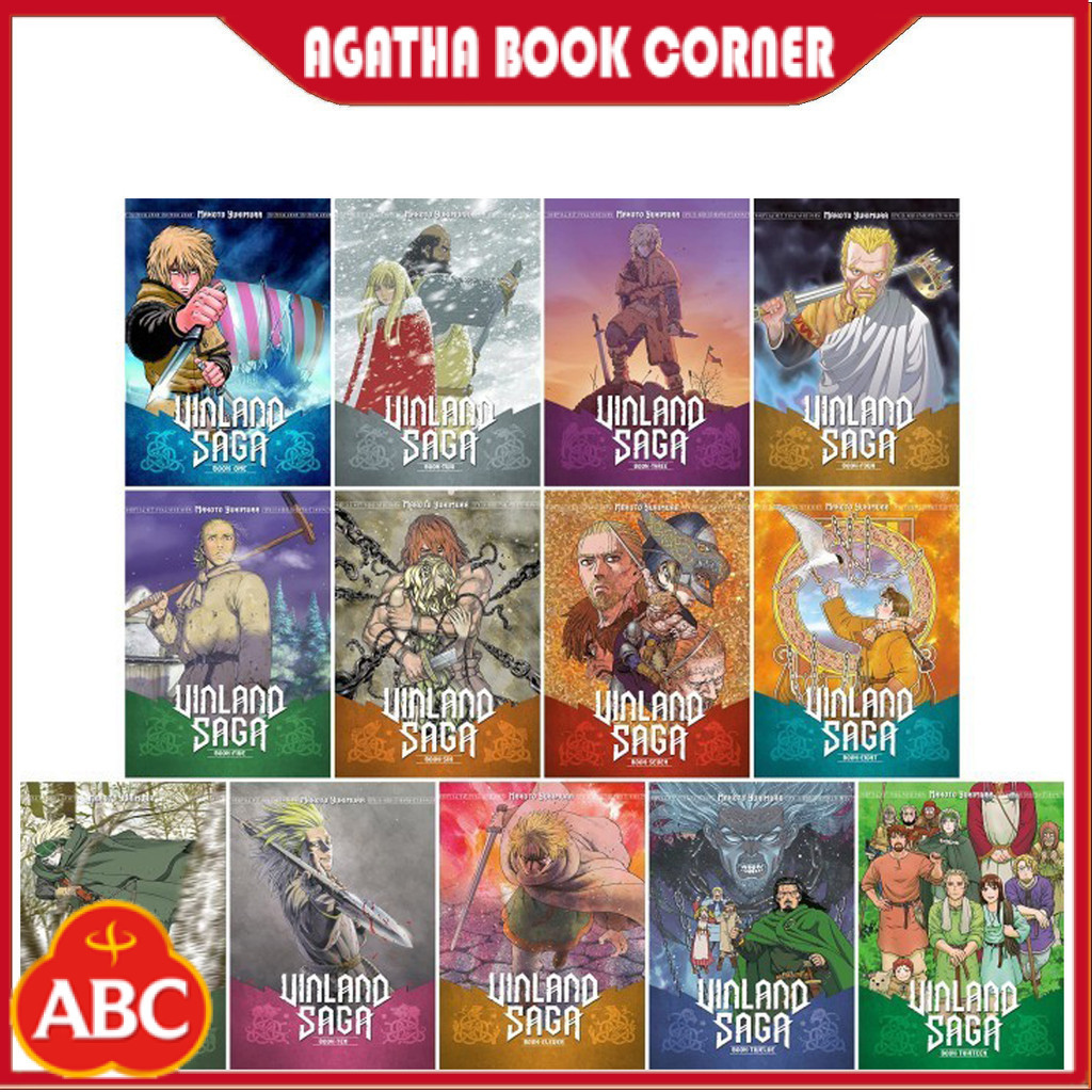 Vinland Saga manga Vol. 1-13 (English)