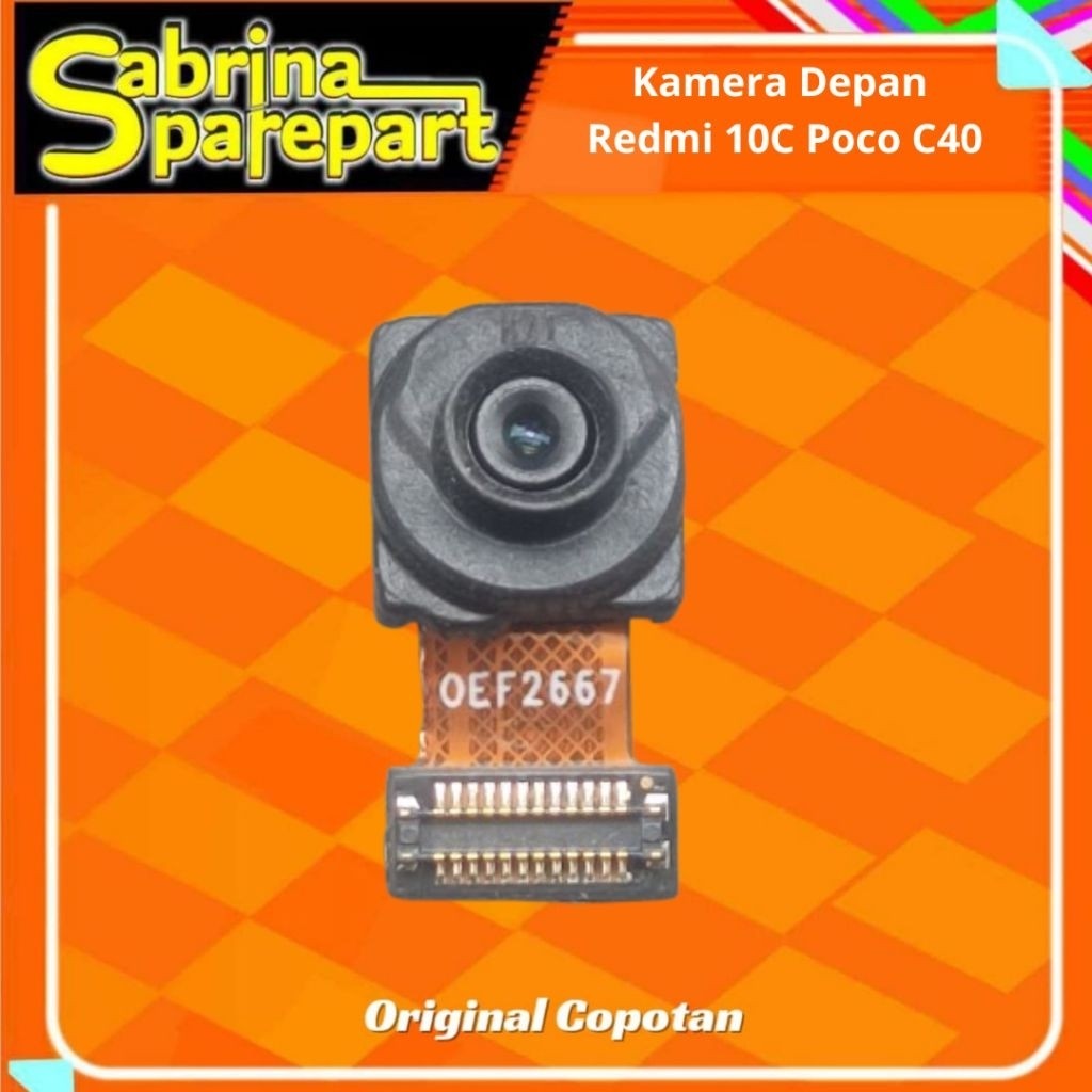 Kamera Depan Redmi 10C Poco C40 Second Original Copotan