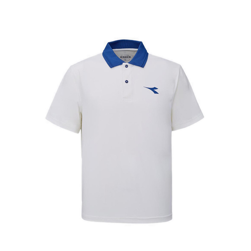 Diadora Rekio Men's Polo Shirt - White