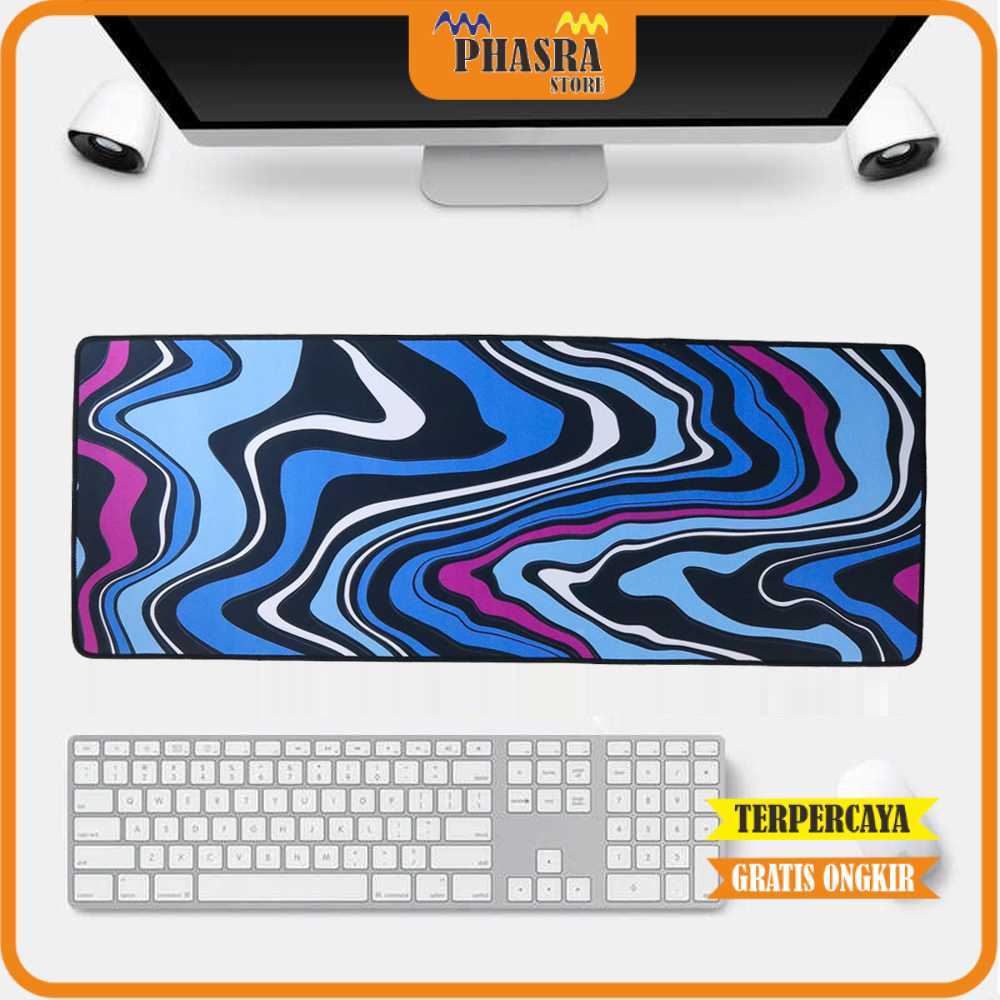 OLEVO Mouse Pad Gaming XL Nebula Wave Desk Mat 800x300x2mm - RO43 -PHASRA-