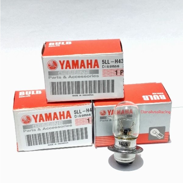 Lampu LED Bohlam LED Yamaha 5LL Bohlam Mio Vixion Bohlam Depan Kuning