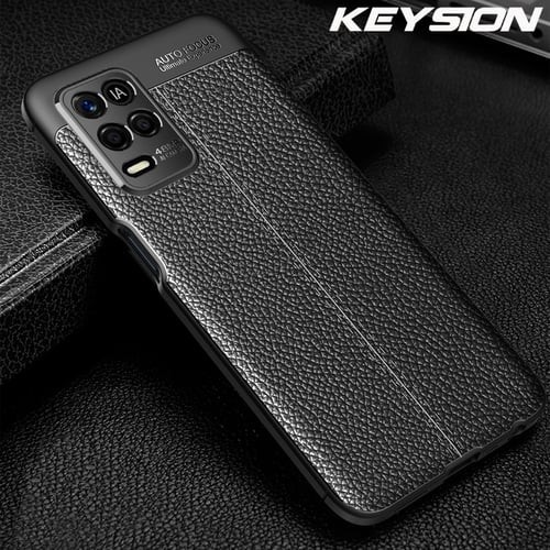 CASE REALME 8 5G AUTOFOCUS KULIT SILICON CARBON LEATHER CASE