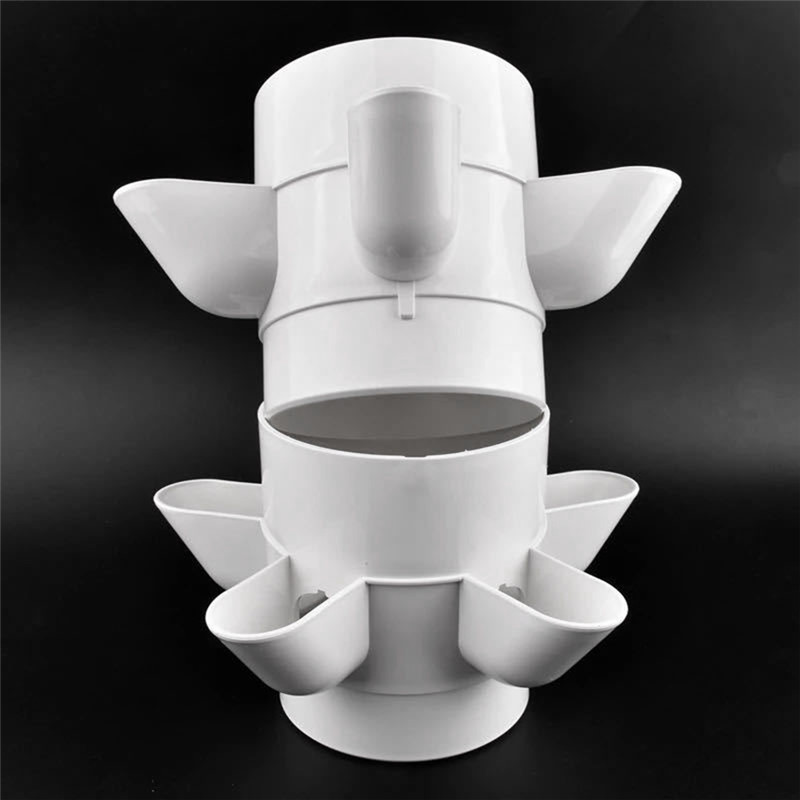 AFOURT30 Pots Hydroponic Tower With Irrigation Pump And Water Tank Vertical Tower Planter EU Plug