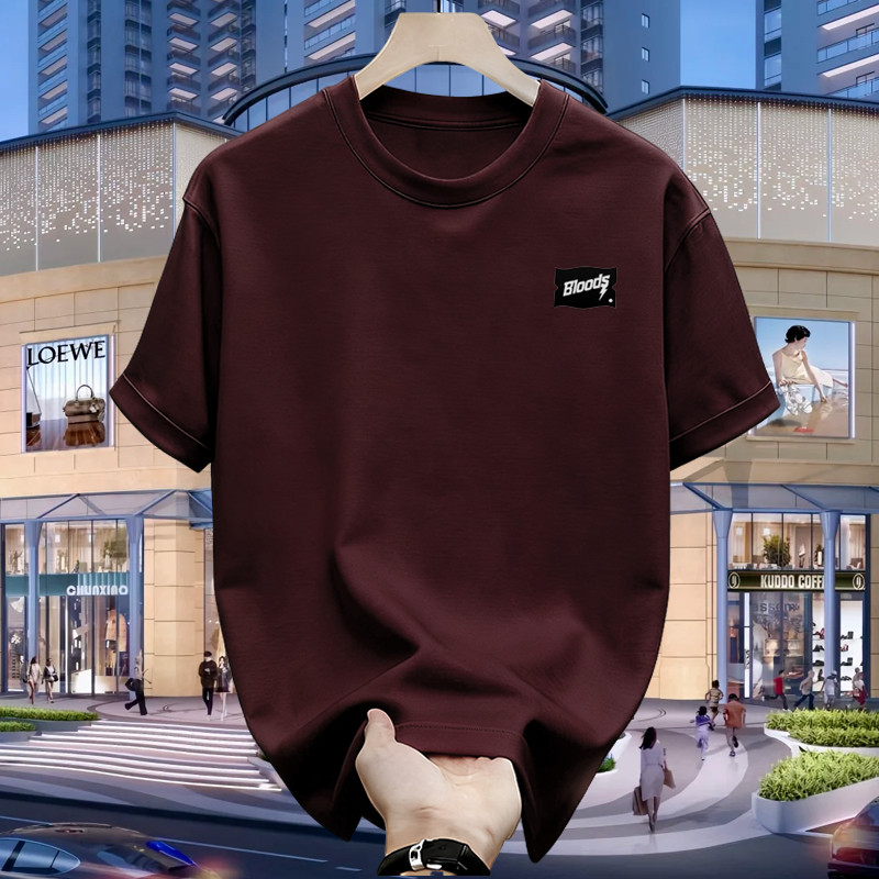 kaos distro pria baju bini orang kaos kerah pria lengan pendek baju laki laki dewasaa T Shirt 100% O