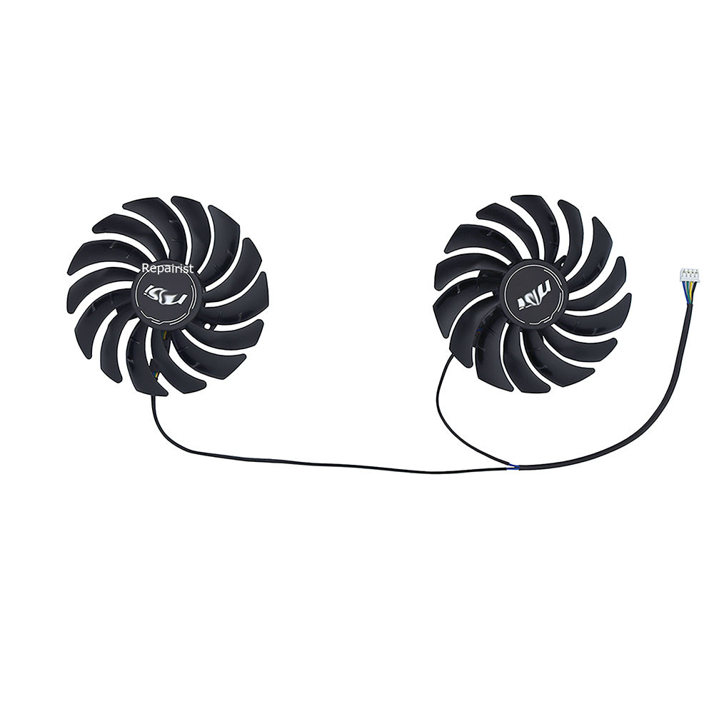 2Pcs/Set,PLD10010B12HH,GPU Video Card Fan,For MSI RX 5700 XT 5700XT GAMING X,For MSI RX5700 GAMING,G
