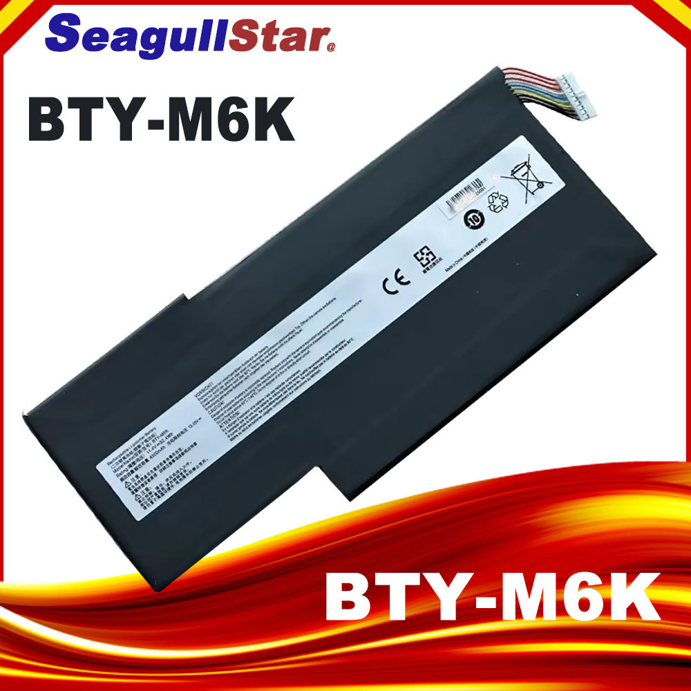 BTY-M6K Laptop Battery for MSI MS-17B4 MS-16K3 GF63 Thin 8RD 8RC GF75 Thin 3RD 8RC 9SC GF65 Thin 9SE