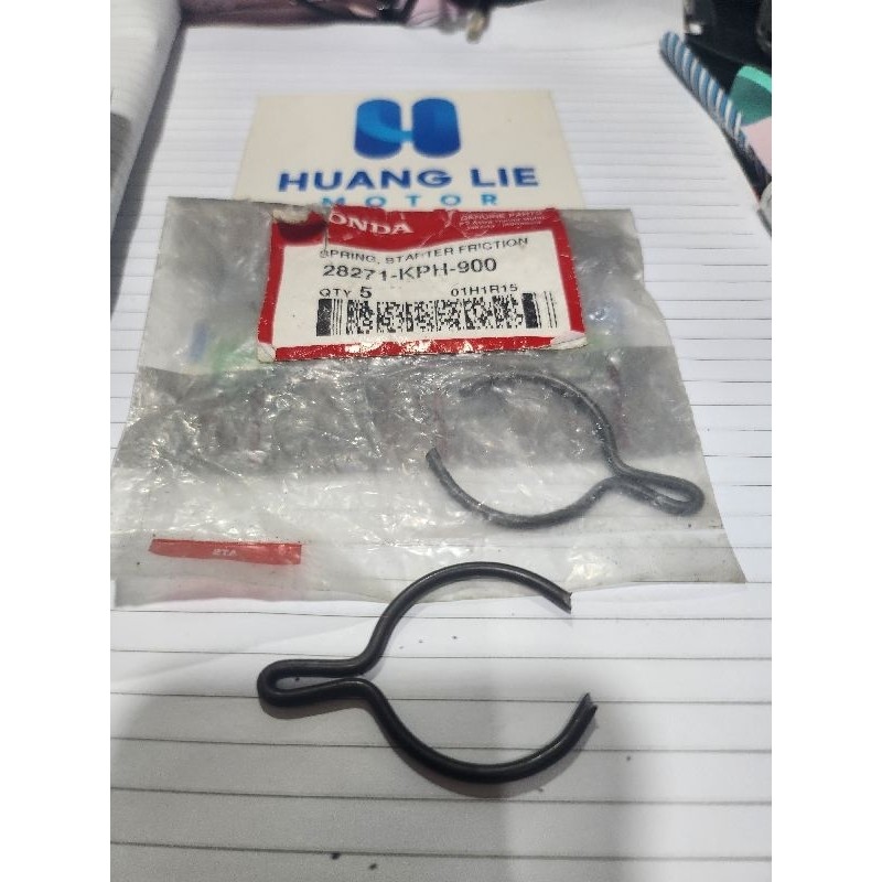 kip gigi engkol karisma spring stater asli 28271kph900