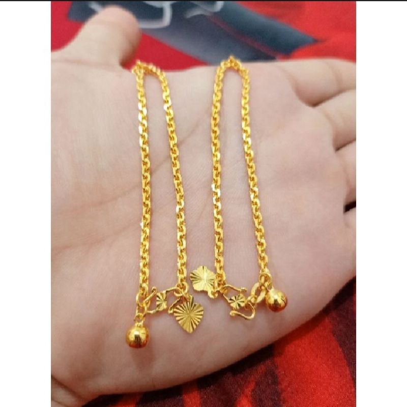Latisya jewelry BISA COD GELANG TANGAN NORI MEDAN BAHAN TITANIUM TIDAK MUDAH LUNTUR TERLARIS HAPPY S
