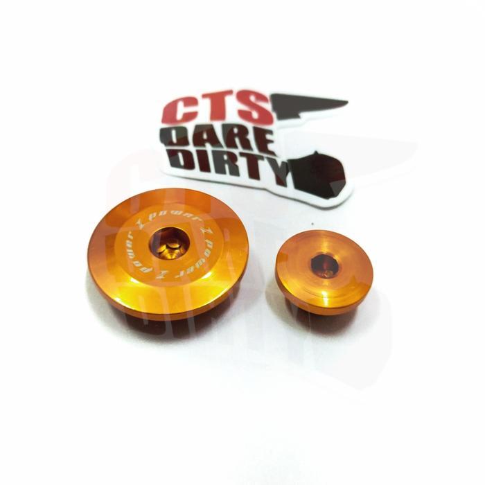 Baud Tutup Cover Magnet ZPOWER CRF 150 CRF150 - Biru
