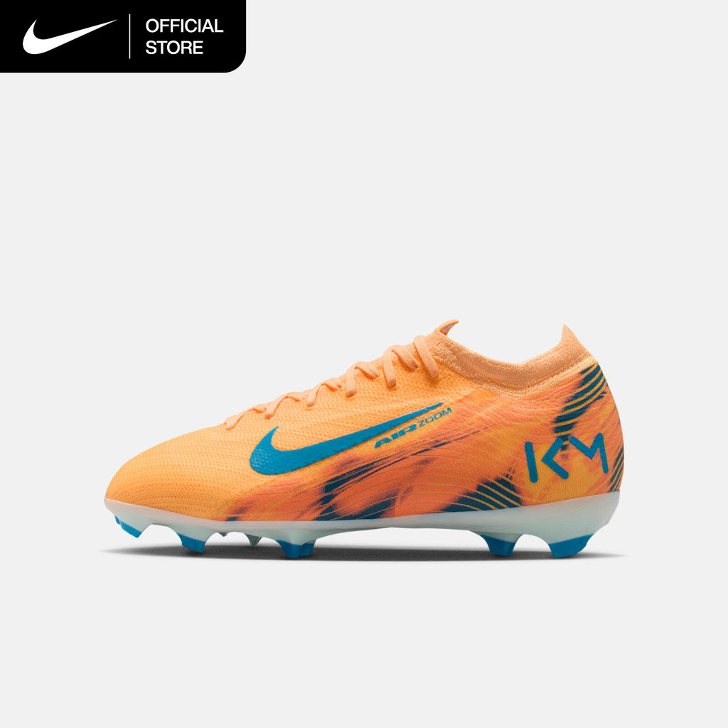 Nike Older Kids' Jr. Mercurial Vapor 16 Pro 'Kylian Mbappé' Firm-Ground Low-Top Football Boot - Melo