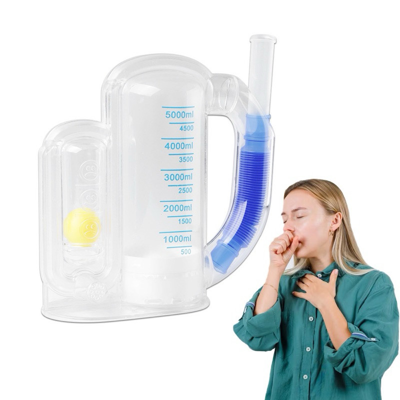 ReadySpirometer Latihan bernapas three balls incentive spirometer latihan pernapasan/Voldyne 5000 Vo