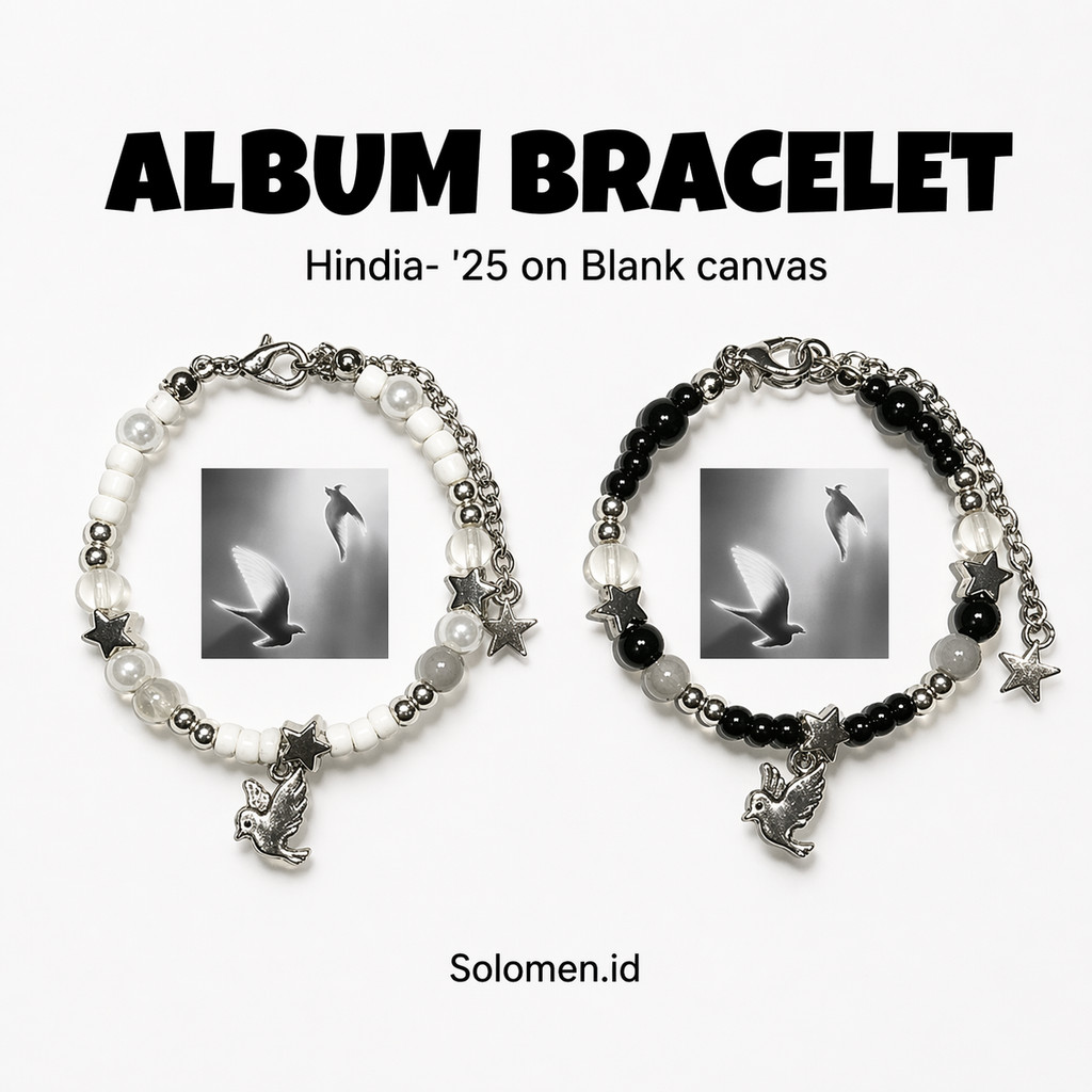 FREE BOX HINDIA BRACELET GELANG RANTAI AESTHETIC  GELANG FEAST GELANG NADIN AMIZAH FREE STICKER