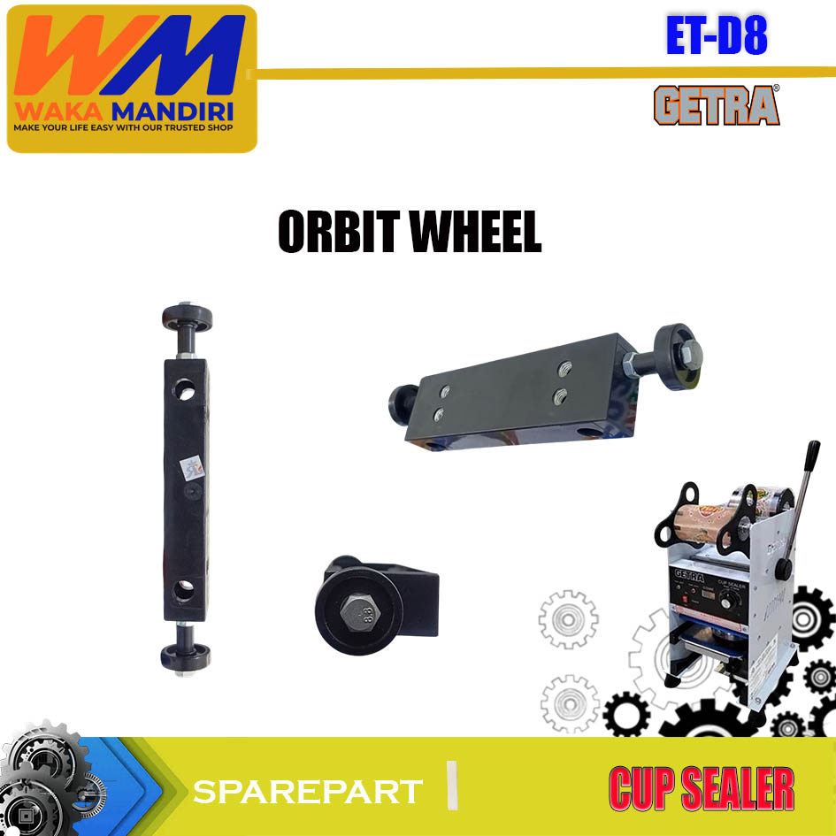 ET-D8 SPAREPART ORBIT WHEEL CUP SEALER GETRA