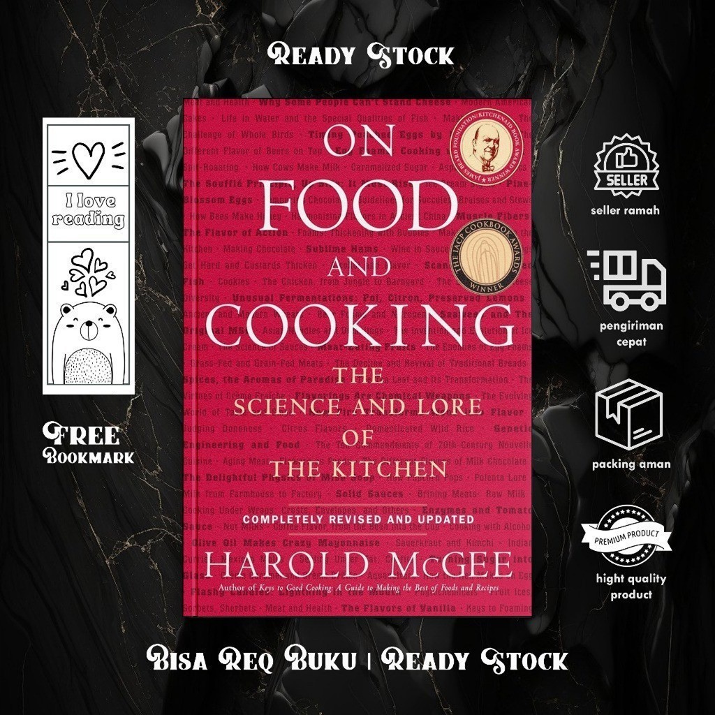 On Food and Cooking by Harold McGee (English/Indonesia)