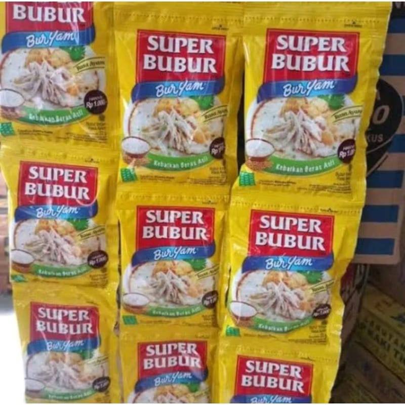 *ASH* BURYAM / Super Bubur - 10 sachet/renceng