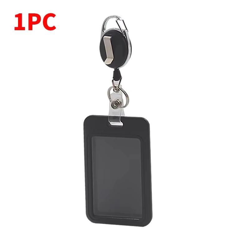 1/3 Work Permit Set - Employee ID Holder Retractable Neck Hanger - Office ID Holder, Badge, Access C