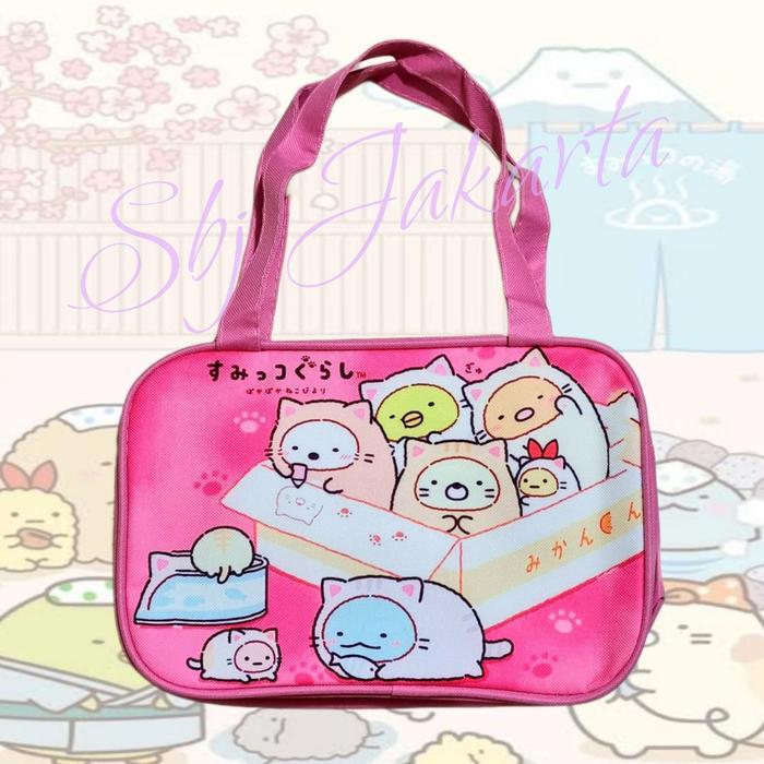 Lunch bag Tas bekal Insulated lunch bag Sumiko Sanrio Ukuran besar TOP - SM-5