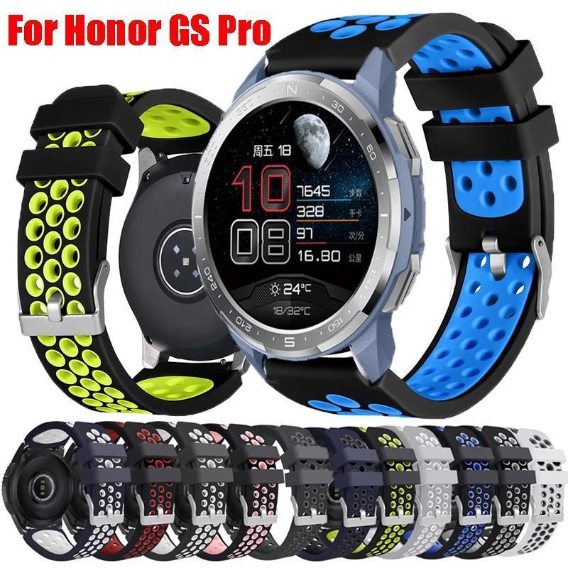 22mm Band For Huawei Honor GS Pro Replacement Band Sport Silicone Watch Wrist Bracelet For Honor GS 