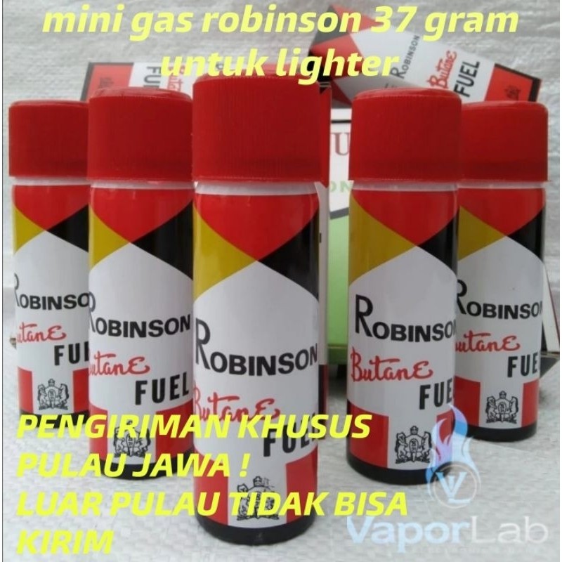 gas isi ulang robinson mini 37 gram butane refill lighter pocket size || Skylar Jam Acc