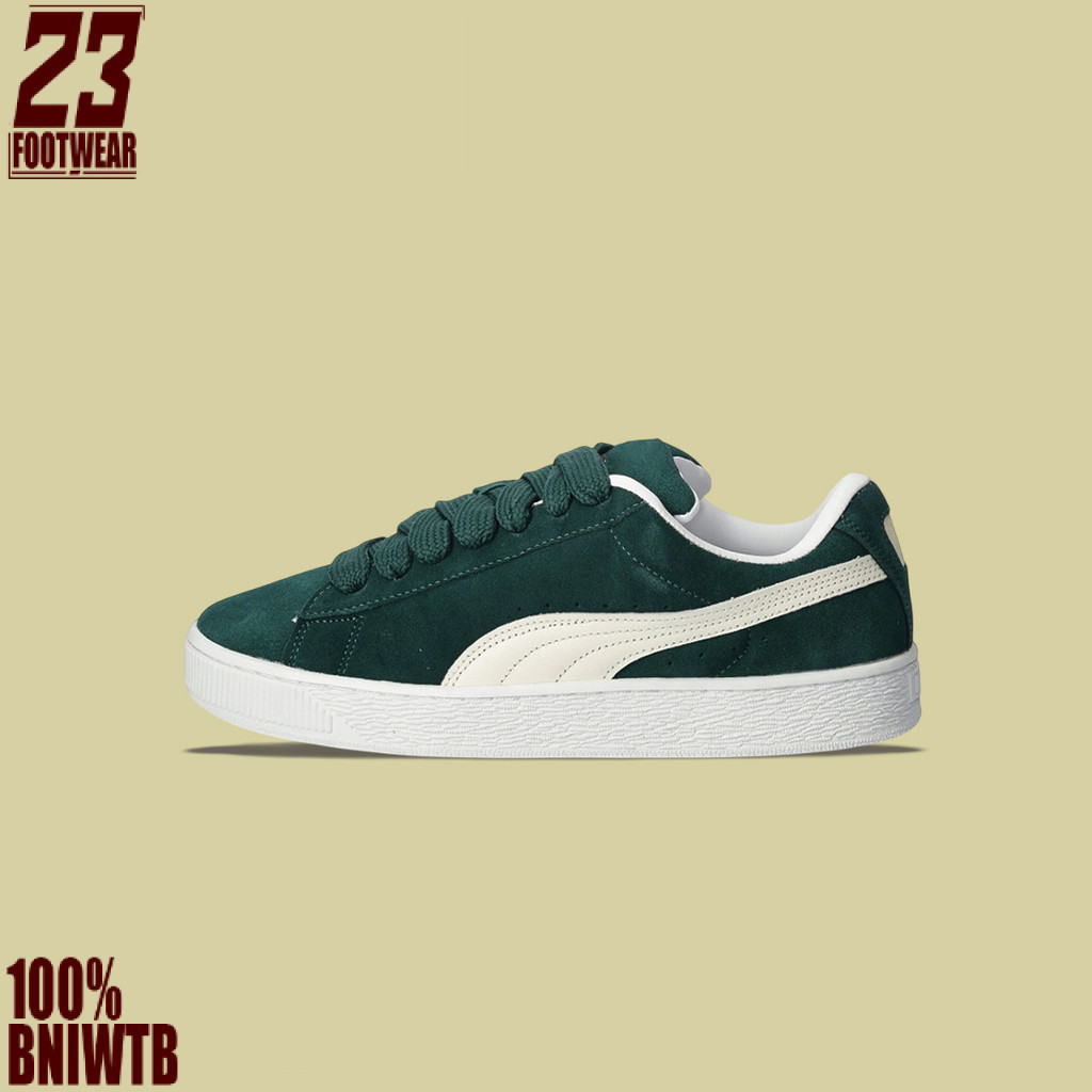 Sepatu Sneakers Puma Suede Xl Green Brand new In Box Unisex