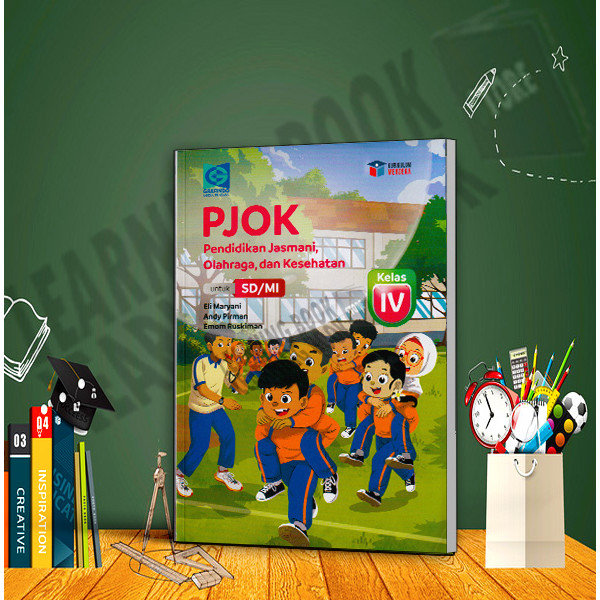 BUKU GRAFINDO PJOK KELAS 4 SD/MI MEDIA PRATAMA TERBARU 2026