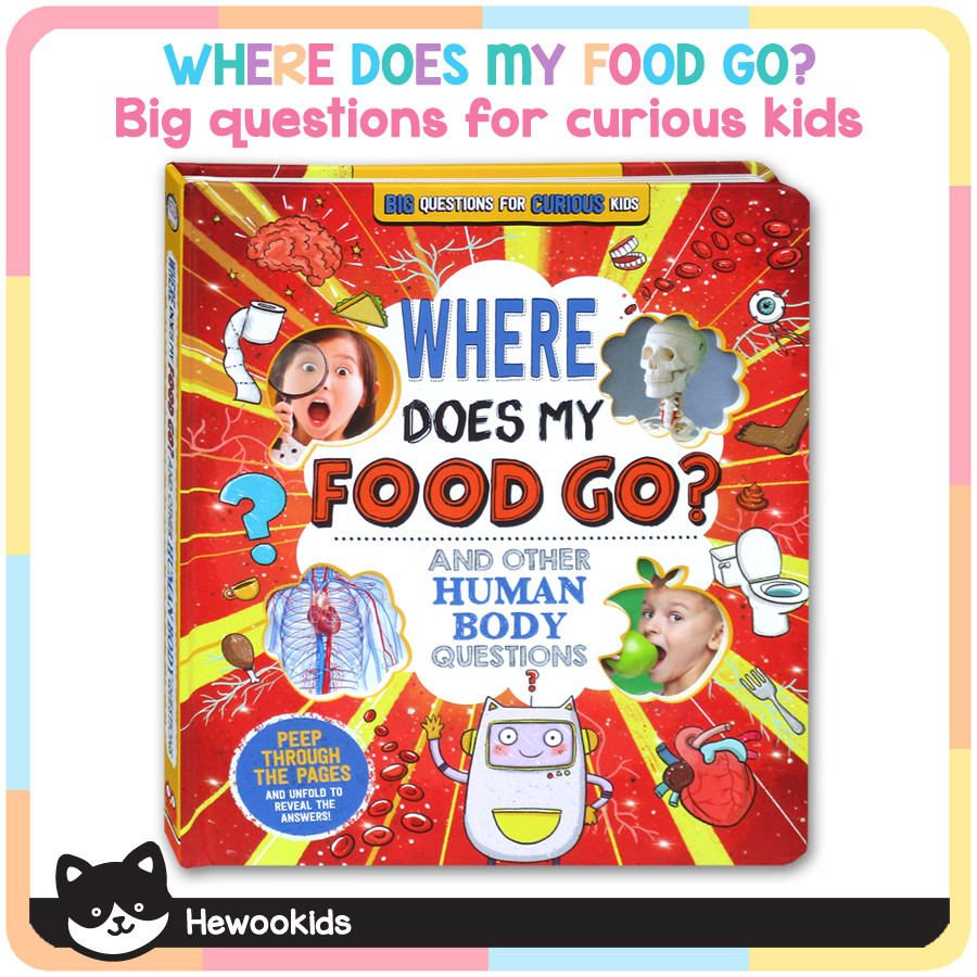 Where Does My Food Go? and other human body questions - Big questions for curious kids