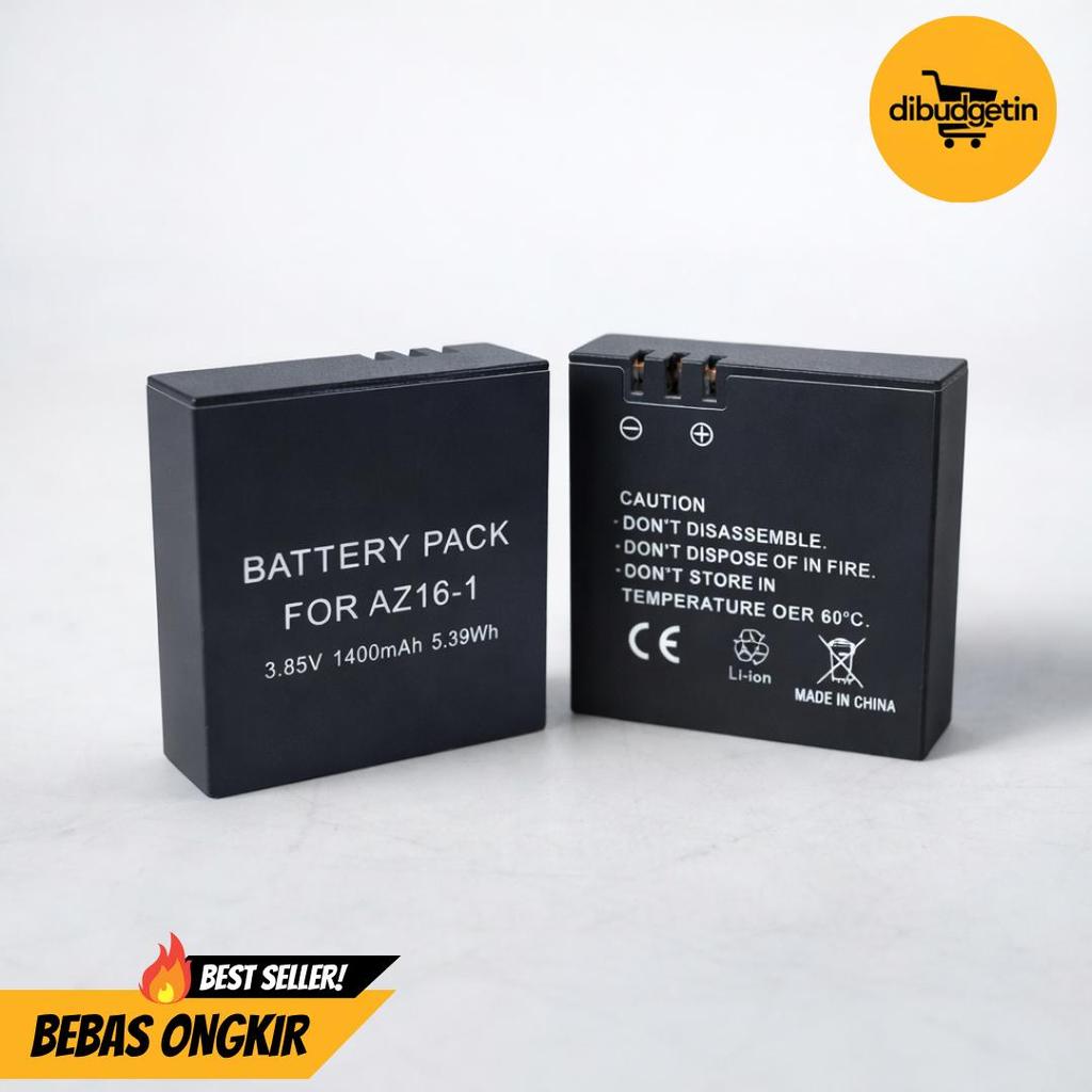 Baterai Xiaomi Yi 2 4K 1400mAh - AZ16-1